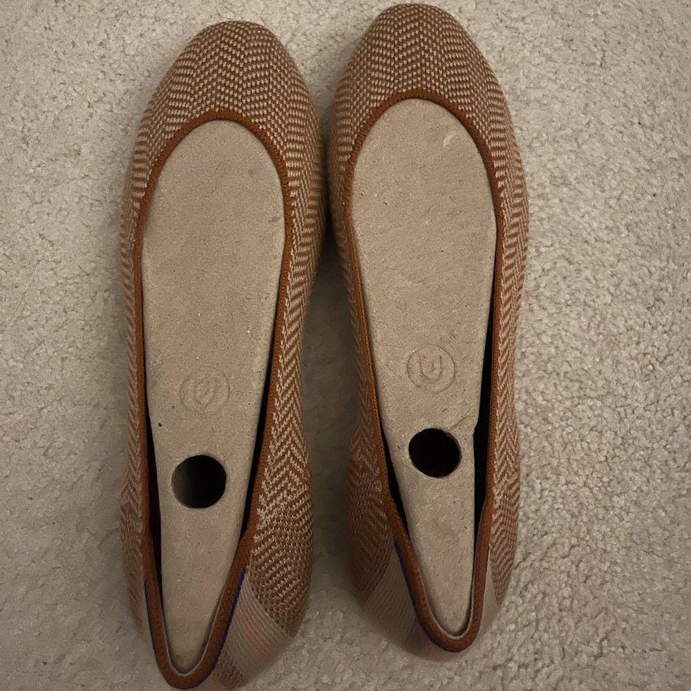 Rothy’s Tan Flats